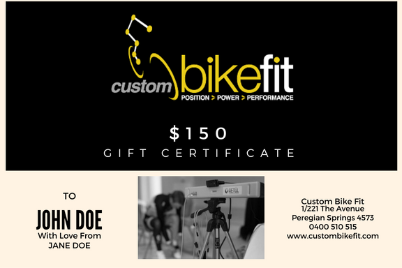 The Easy Xmas Gift – A Custom Bike Fit Gift Voucher